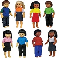 Multicultural Dolls, Set of 8 (639)