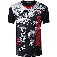 Men's Sport Quick Dry Fit Short Sleeves T-Shirt Tees Shirt Tshirt Tops Golf Tennis Running LSL133
