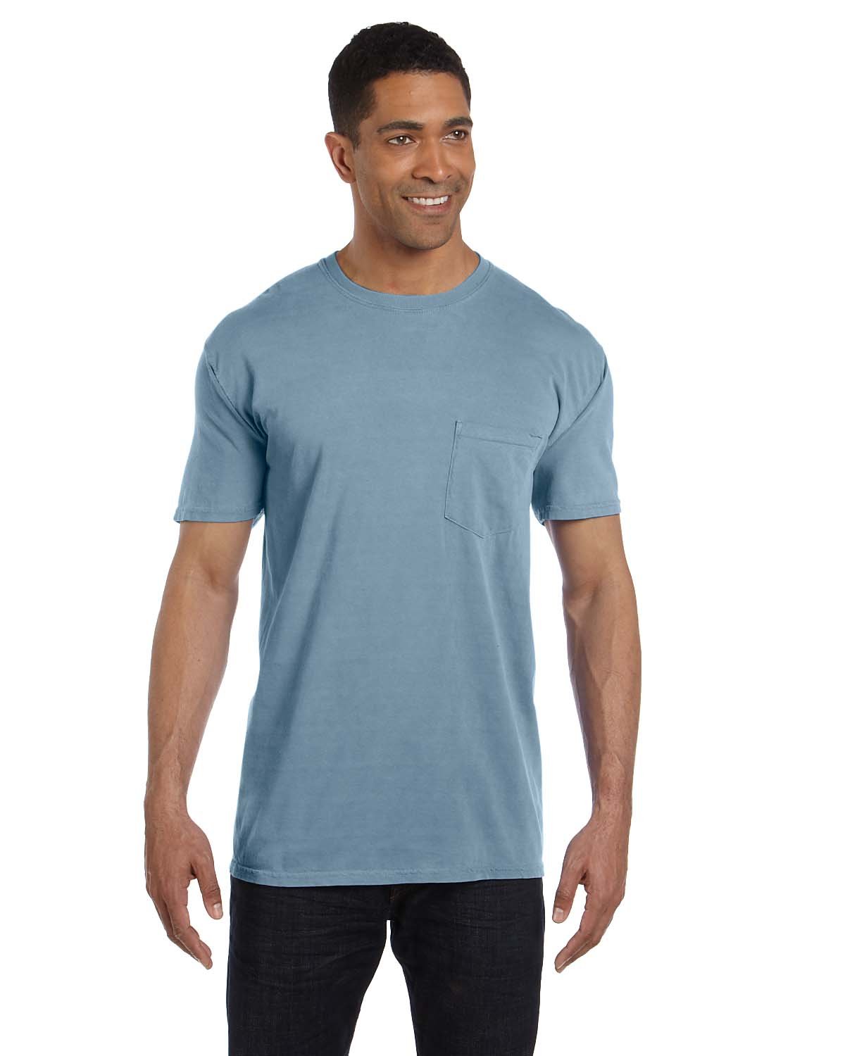 Comfort Colors Chouinard Men's Heavyweight Left Chest Pocket T-Shirt