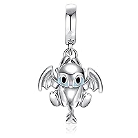 JAHN 925 Sterling Silver Charms, Halloween Charms, Compatible with Pandora Charms, Charms for Bracelets and Necklaces