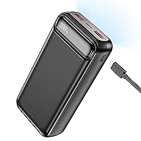 Power Bank 50000mAh 22.5W Fast Charging Portable Charger with Flashlight, 3 Outputs & 2 Inputs Huge Capacity External Battery Pack for iPhone, Samsung, iPad etc