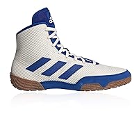 adidas Tech Fall 2.0 Wrestling Trainer Shoe Boot White/Blue - UK 10.5