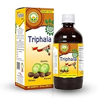 Triphala Juice | Amla | Bibhitaki | & Haritaki Juice | 32.46 Fl Oz (960 ml) | Organic Juice For Good Health | Digestion | & Hair Loss Problem