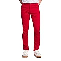 VICTORIOUS Men's Skinny Fit Color Stretch Jeans
