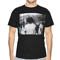 J Rapper Cole Singer 4 Your Eyez Only T Shirt Men's Classic Sports Tee Round Neck Short Sleeve T-Shirts Black