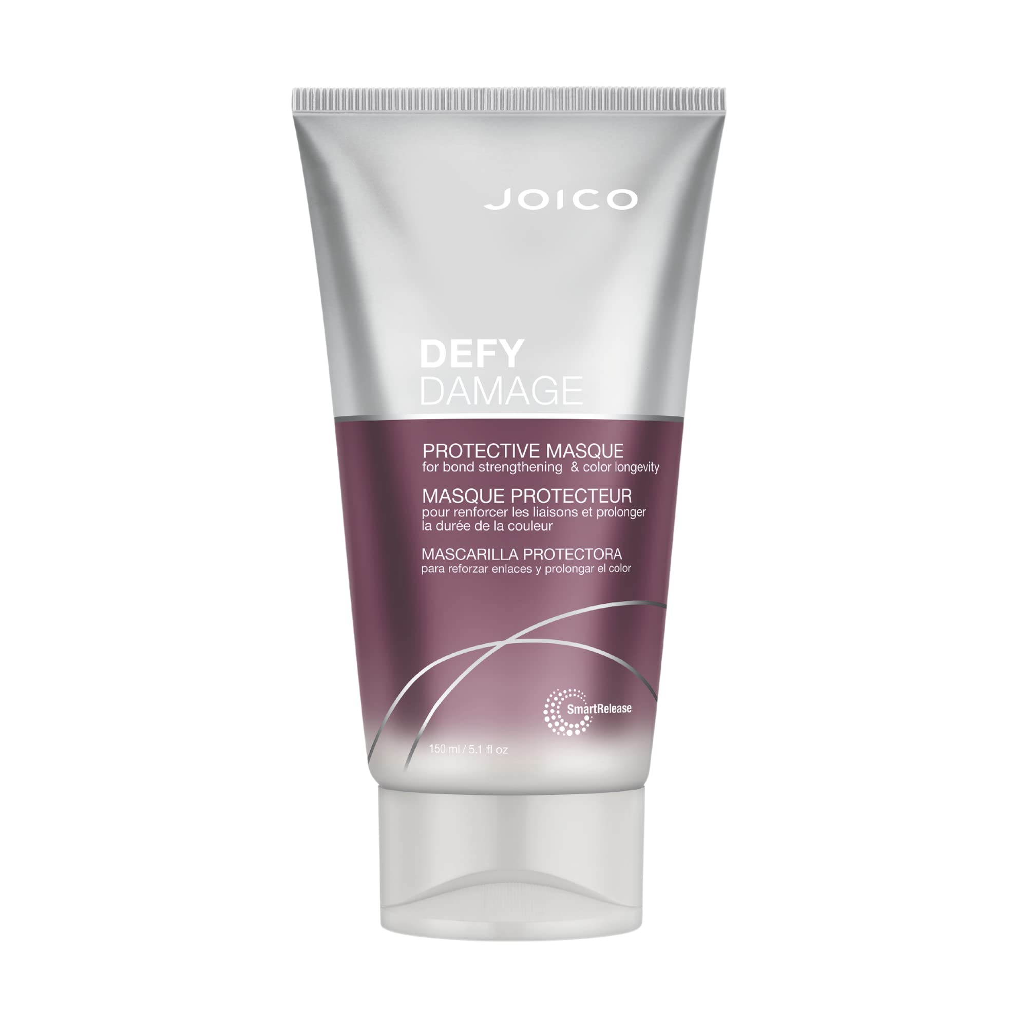 Joico Defy Damage Protective Masque | For Color-Treated Hair | Strengthen Bonds & Preserve Hair Color | With Moringa Seed Oil & Arginine