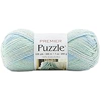 Premier Yarns 1050-09 Puzzle Yarn-Acrostic, Blue