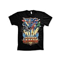 Justice League Officially Licensed Merchandise Team Up! T-Shirt (Black)