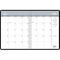 House of Doolittle 2024-2026 Monthly 2 Year Academic Planner, Black, 8.5 x 11 Inches, July - August (HOD2620502-25)
