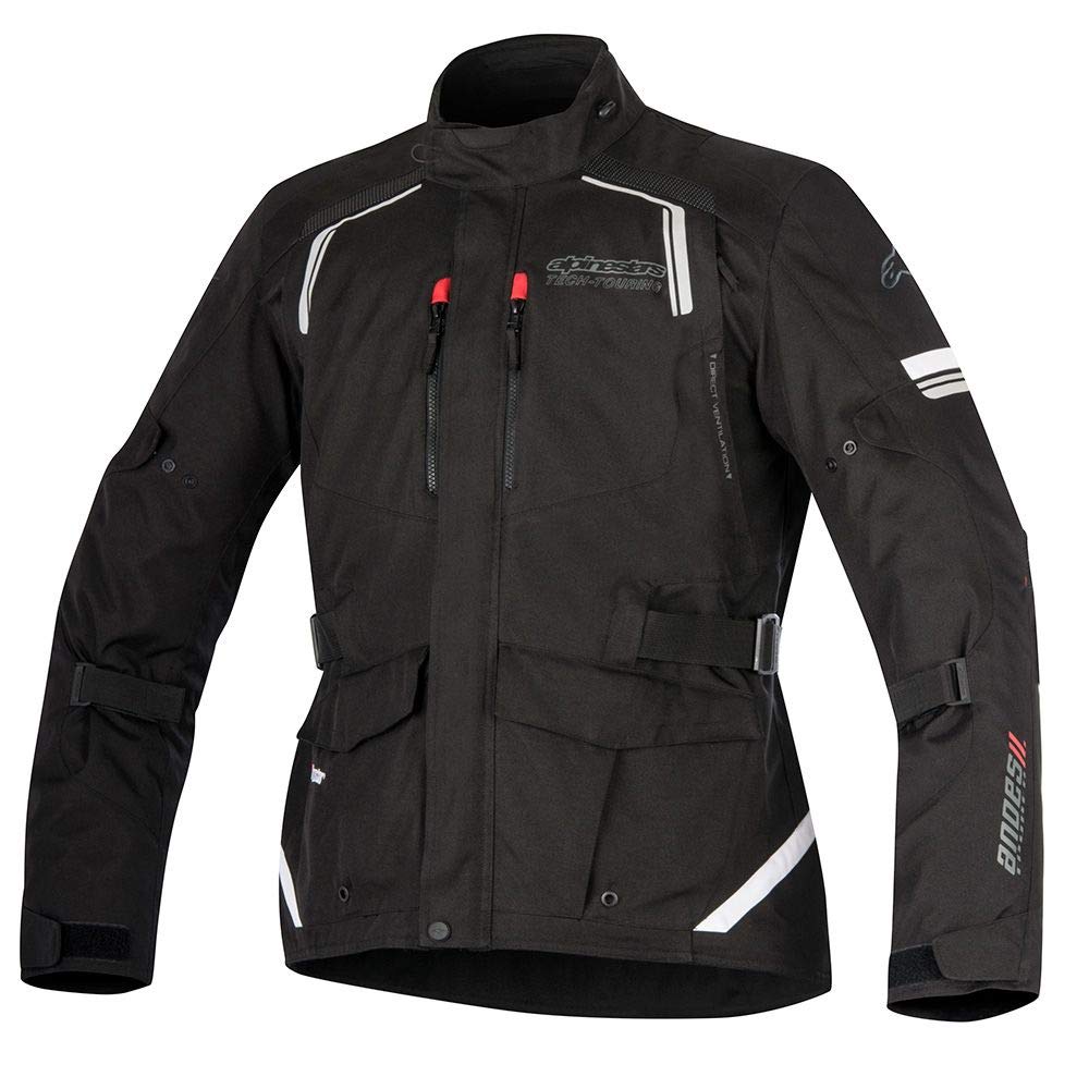 Alpinestars Men's Andes v2 Drystar Motorcycle Jacket, Black, Small