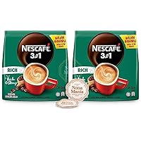 NESCAFÉ 3 in 1 Instant Coffee Sticks Original - Best Asian Coffee Imported from Nestle Malaysia (28 Sticks)