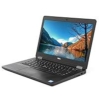 Dell Fast Latitude E5470 Business Laptop, 14 Inch, Intel Core i7-6600U 2.6 GHz, 16GB RAM, 512GB SSD, Windows 10 Pro (Renewed)