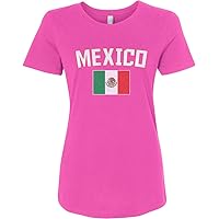 Threadrock Women's Mexico Flag T-Shirt