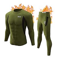 Thermal Underwear Set Winter Hunting Gear Sport Long Johns Base Layer Bottom Top Midweight