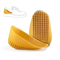 Tuli's Classic Heel Cups, Cushion Insert for Shock Absorption and Plantar Fasciitis and Heel Pain Relief, Made in the USA, 1 Pair, Regular