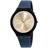 Swatch Unisex Adult Analogue Quartz Watch with Silicone Strap SVUN106