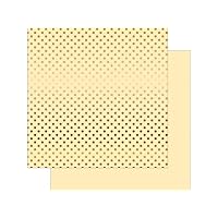Echo Park Paper Company Autumn Gold Foil Dot -Cream