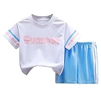 Shorts Sets Boys Jerseys Tracksuit 2 Piece Basketball Short Sleeve Shirts and Shorts Set Boy Gifts Soccer Tracksuits