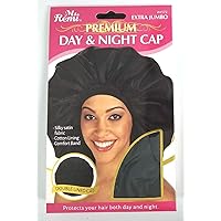 Annie Premium Jumbo Day & Night Cap (Black)