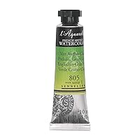 Sennelier French Artists' Watercolor, 10ml, Phthalo Green Light S1