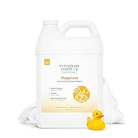 Veterinary Formula Solutions Puppy Love Extra Gentle Tearless Shampoo, 128 oz – Safe for Puppies Over 6 Weeks – Puppy Shampoo with Fresh Scent, Long-Lasting Clean – Cleanses Without Drying Skin