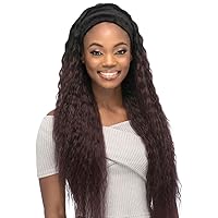Vivica A. Fox HB-JOA - Heat Resistant Fiber Headband Wig in JET BLACK