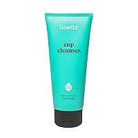 Lunette Menstrual Cup Cleanser, Perfect Match for Your Silicone Menstrual Cup, Vegan, Natural, No Parabens, 3.4 fl oz