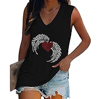 Sleeveless Tops for Women Casual Summer from Daughter Womens Short Sleeve Tops Hawaiian Shirts for Women Necklace Off Shoulder Tops Mothers Black 3XL
