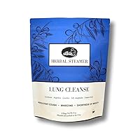 Herbs Lung Cleanse Herbal Steam - Pure Natural Herbs, 8 Steam Bags (8oz)