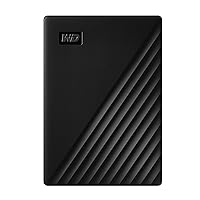 Western Digital 5TB My Passport Portable External Hard Drive with backup software and password protection, Black - WDBPKJ0050BBK-WESN