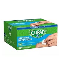Curad Alcohol Prep Pads 200 Ea (Pack Of 2)
