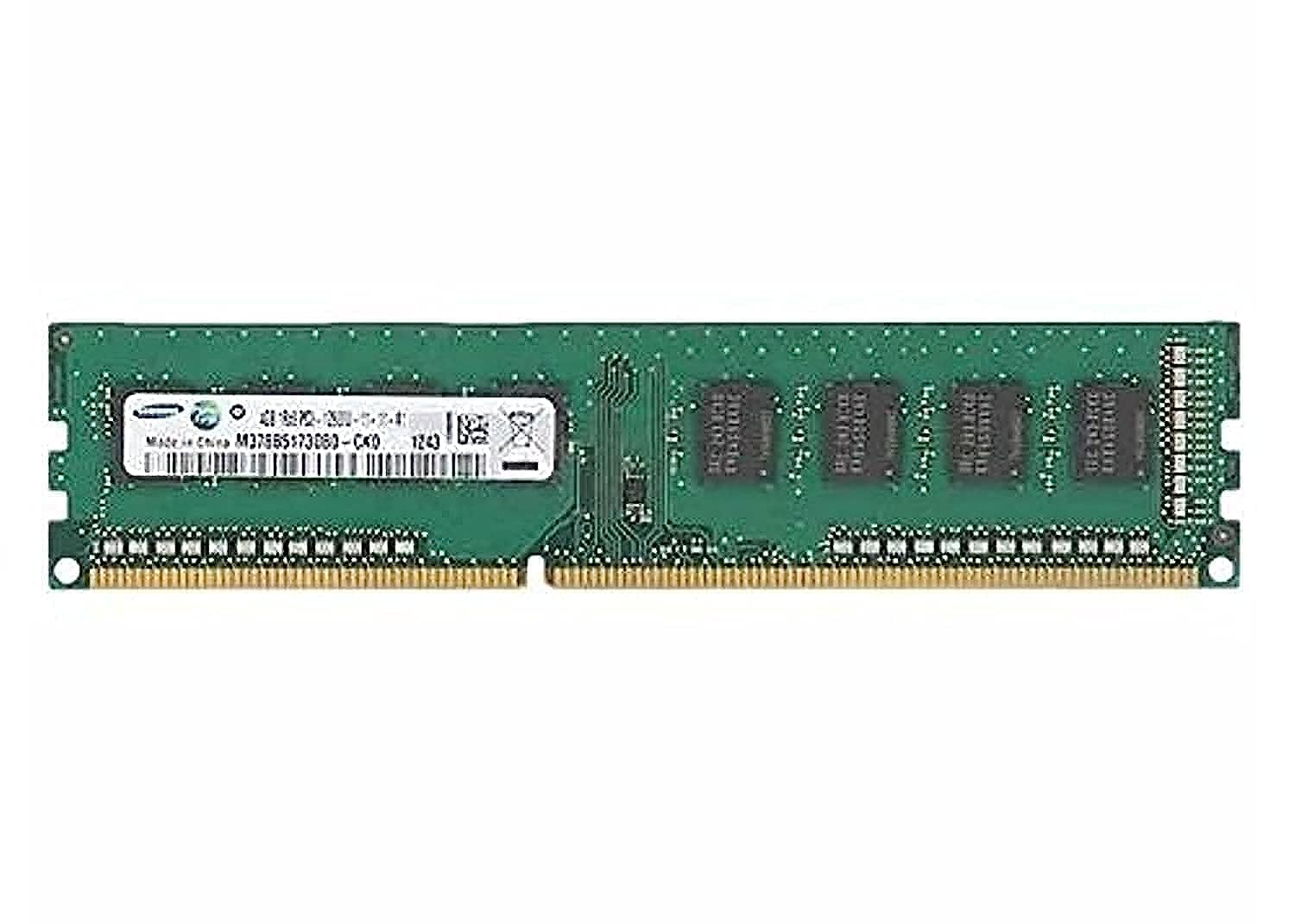 Samsung 4GB DDR3 1600MHz PC3-12800U 1Rx8 1.5V Desktop RAM Memory