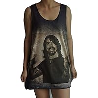 Dave Grohl Tank Top Vest Singlet Sleeveless T-Shirt Mens Womens Ladies Unisex