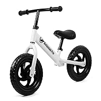 Kids Balance Bike 2 Year Old, Toddler Bike for 2-5 Years Boys and Girls, Early Learning Interactive Push No Pedals Balance Bikes for Kids with Adjustable Handlebar and Seat