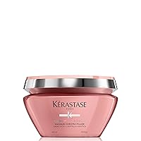Kerastase Chroma Absolu Anti-Porosity Deep-Filling Hair Mask | For Damaged Color-Treated Hair | Strengthens and Hydrates | With Lactic Acid | Chroma Filler