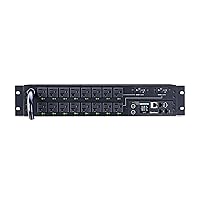 CyberPower PDU41003 Switched PDU, 120V/30A, 16 Outlets, 2U Rackmount