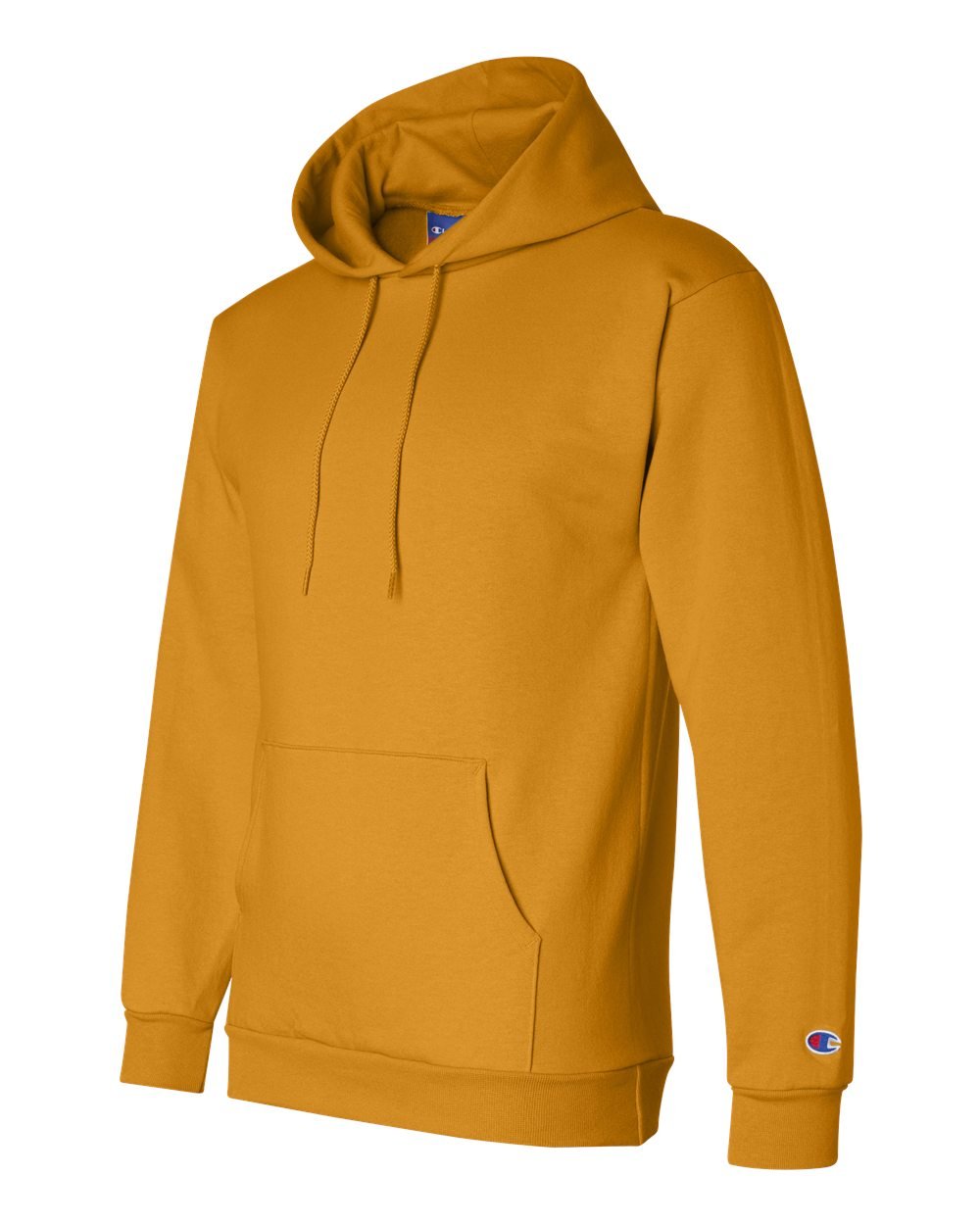 Champion Hooded Sweatshirt, Gold, XXX-Large