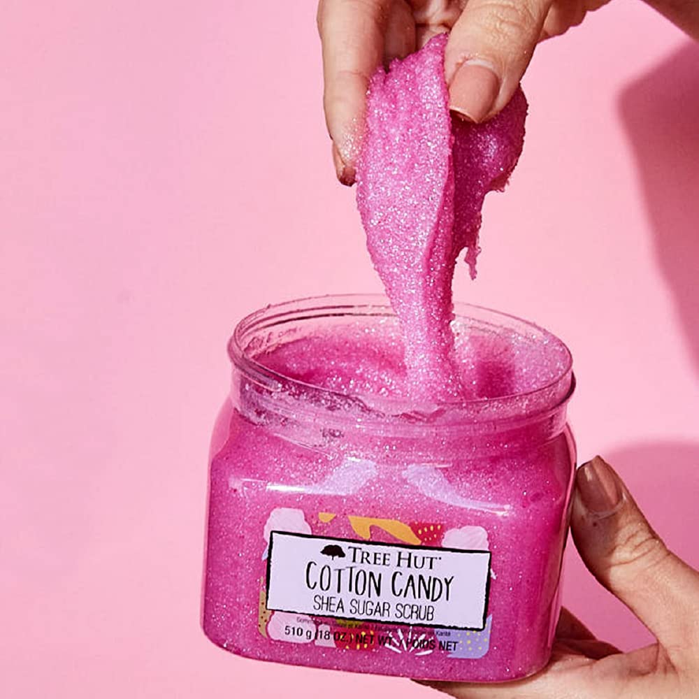 Tree Hut Exfoliating Cotton Candy Shea Sugar Scrub