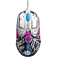 SteelSeries Prime Neo Noir - FPS Gaming Mouse – 18,000 CPI TrueMove Pro Optical Sensor – 5 Programmable Buttons – Magnetic Optical Switches – Brilliant Prism RGB Lighting
