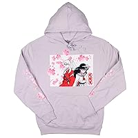 Seven Times Six Inuyasha Women's Cherry Blossom Character Design Graphic Print Anime Hoodie