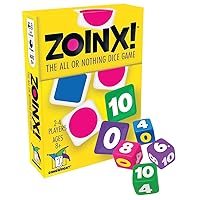 Gamewright Zoinx - The All or Nothing Dice Game Multi-colored, 5