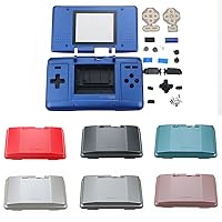 Full Housing Case Cover Shell with Buttons for NDS Console Replacement (White)