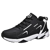 Mens Basketball Shoes Lightweight Breathable High Top Sneakers Mens Running Non-Slip Sport Athletic Trainers