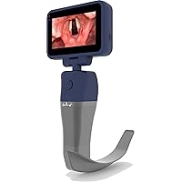 CR-31V 3 inch LCD Display Veterinary Video Laryngoscope with 5pcs Different Sizes of Blades