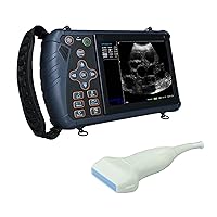 S1 Veterinary Ultrasound Machine for Pregnancy Portable Vet Handheld Scanner B-Ultra Sound Lightweight Ultrasound Tester with Waterproof Probe for Cattle,Pig,Sheep,Dog use (Linear Probe)