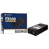 SilverStone Technology FX500-G, 500W Flex ATX 80 Plus Gold Power Supply, SST-FX500-G