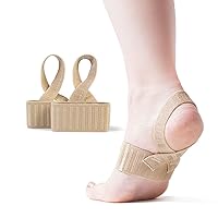Tuli's X Brace, Arch Support Brace and Compression for Sever's Disease, Plantar Fasciitis, Heel Pain, Flat Feet, Fallen Arches and Over-Pronation, 1 Pair, Medium