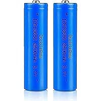 Lithium Battery 10440 350 MAh Battery with Rechargeable Protective Battery 2Piece