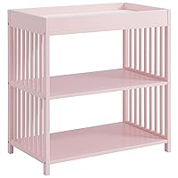 Oxford Baby Essentials Changing Station with Round Spindles, Pink