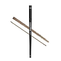 WUNDER2 DUAL BROW LINER Makeup Eyebrow Liner Pencil With Angled Tip and Ultra Fine Tip Dual Precision Brow Liner Eye Brow Make Up, Color Brunette